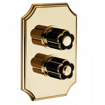 Смеситель для душа Bongio Fleur Noir 12544OREU золотой