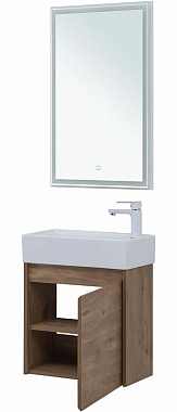 Мебель для ванной AQUANET Nova Lite 302530 коричневый