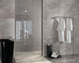 Керамическая мозаика Atlas Concord Италия Marvel Pro 9MVP Grey Fleury Net Mosaic 30,5х30,5см 0,558кв.м.