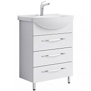 Тумба с раковиной AQWELLA Allegro Agr.01.06/3 44,5х65,5х85,5см