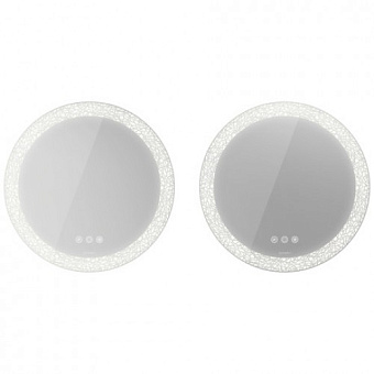 Комплект зеркал Duravit Happy D.2 Plus HP7487G0000 70x70см с подсветкой (2 шт)