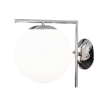 Светильник настенно-потолочный Eurosvet frost 70153/1 хром 60Вт E27