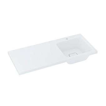 Раковина над стиральной машиной IDDIS Optima Home 480110Ri28 110х48см