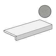 Плитка для ступеней Atlas Concord Италия Blaze A0JK Aluminium Elemento L Grip 15х75см 0,113кв.м. неполированная