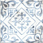 Декор KERAMA MARAZZI Барио DD\C34\17023 голубой 15х15см 0,495кв.м.
