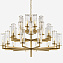 Люстра потолочная ImperiumLOFT LIAISON 123413-22 1280Вт 32 лампочек E14