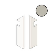 Плитка для ступеней Atlas Concord Италия Prism A4X7 Cloud Battiscopa Sag.Dx 7,2х30см 0,259кв.м. неполированная