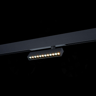 Магнитный трековый светильник ST Luce ST656 ST656.496.09 9Вт LED чёрный