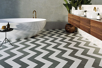 Матовый керамогранит WOW Elle Floor 121197 Graphite 18,5х18,5см 0,363кв.м.