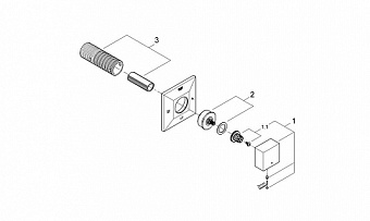 Внешняя часть смесителя GROHE 19798000