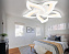 Люстра потолочная Ambrella ACRYLICA Original FA4471 56Вт 5 лампочек LED