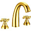 Смеситель для раковины Boheme Tradizionale Oro 297 золотой