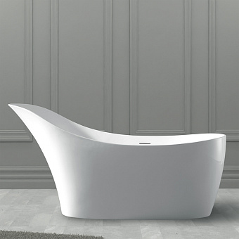 Ванна каменная Abber Stein AS9618 169х75см отдельностоящая