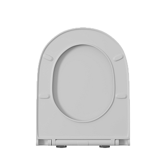 Унитаз подвесной D&K DT1396516 безободковый с микролифтом