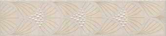 Бордюр KERAMA MARAZZI Сияние AD\A465\6372 бежевый 25х5,4см 0,405кв.м.