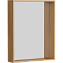 Зеркало AQWELLA Basic BAS0207DZ 14,2х75см с полкой