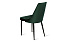 Кухонный стул AERO 50х58х91см велюр/сталь Dark Green