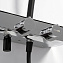 Душевая система WASSERKRAFT Thermo A11401 хром/чёрный матовый
