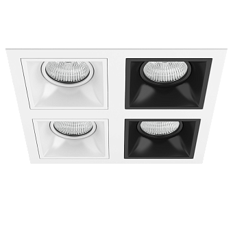 Светильник точечный встраиваемый Lightstar Domino D54606060707 50Вт GU5.3