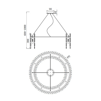 Люстра подвесная Stilfort Legacy 2158/09/12P 40Вт 12 лампочек E14