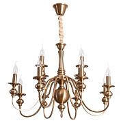 Люстра подвесная Arte Lamp PASSONI A6097LM-12PB 40Вт 12 лампочек E14