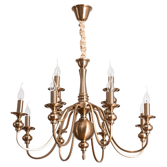 Люстра подвесная Arte Lamp PASSONI A6097LM-12PB 40Вт 12 лампочек E14
