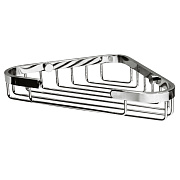 Полка в ванную угловая WASSERKRAFT K-733 1-ярусная 13х20,3см хром