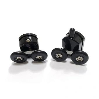 Угловое ограждение Abber Schwarzer Diamant AG02080BH 195х80см стекло прозрачное