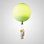 Светильник потолочный ImperiumLOFT Mercury 208677-23 60Вт E27