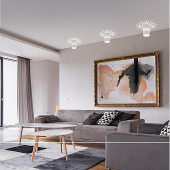 Светильник точечный накладной Elektrostandard a047684 DLS025 7Вт LED