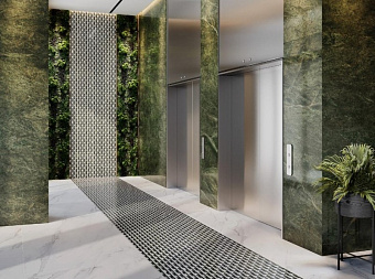 Лаппатированный керамогранит KERAMA MARAZZI Риальто Нобиле SG50000222R зелёный тёмныйх119,5см 2,151кв.м.