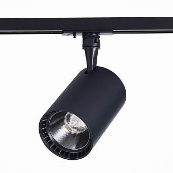 Трековый светильник ST Luce CAMI ST351.436.20.36 20Вт LED матовый чёрный для однофазного трека