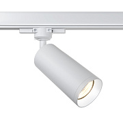 Трековый светильник Maytoni Focus TR028-3-GU10-W 50Вт GU10 белый для трёхфазного трека