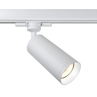 Трековый светильник Maytoni Focus TR028-3-GU10-W 50Вт GU10 белый для трёхфазного трека