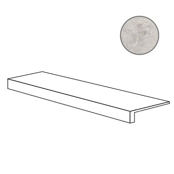Плитка для ступеней ABK Atlantis PF60006512 Gradino Top Moon Ret 120х32см 0,384кв.м. матовая