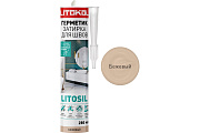 Герметик силиконовый LITOKOL LITOSIL бежевый 0,28л