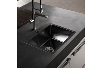 Мойка кухонная MELANA ProfLine D5343HB 53х43см графит