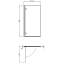 Экран для ванны IDEAL STANDARD Ideal Standard i.life T4885EO 4см