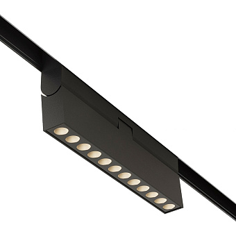 Магнитный трековый светильник Maytoni Points rot TR033-2-12W3K-B 12Вт LED чёрный