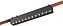 Трековый светильник ST Luce BAND ST455.436.12 12Вт LED чёрный для низковольтного трека