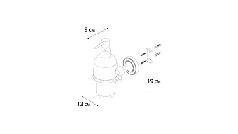Дозатор FIXSEN STYLE FX-41112 хром