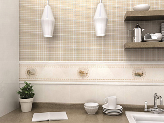 Настенная плитка KERAMA MARAZZI 20097 светлый 29,8х29,8см 1,066кв.м. матовая