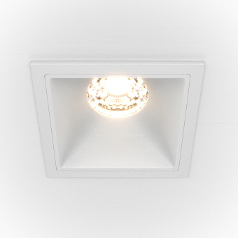 Светильник точечный встраиваемый Maytoni Alfa LED DL043-01-15W4K-SQ-W 15Вт LED