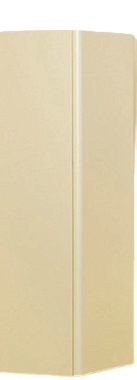 Шкаф подвесной Burgbad b.me UHFJ035RF5989 35,5х35х116см песочный