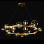 Люстра подвесная CRYSTAL LUX AGATA AGATA SP24 V2 GOLD/TRANSPARENTE 120Вт 24 лампочек G9