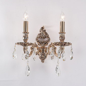 Бра Lucia Tucci BARLETTA W1730.2 coffe gold 120Вт E14