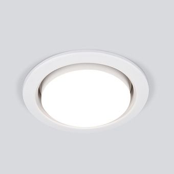 Светильник точечный встраиваемый Elektrostandard a043127 1035 WH 13Вт GX53
