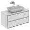 Столешница IDEAL STANDARD CONNECT AIR E0851B2 ДСП 44,2х10,3см glossy white + matt white