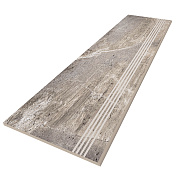 Плитка для ступеней ESTIMA Kailas Steptrade/KA02_NS/30x120 бежевый 30х120см 0,36кв.м. матовая