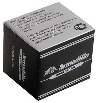 Стопор дверной ARMADILLO MDS-003ZA SN матовый никель